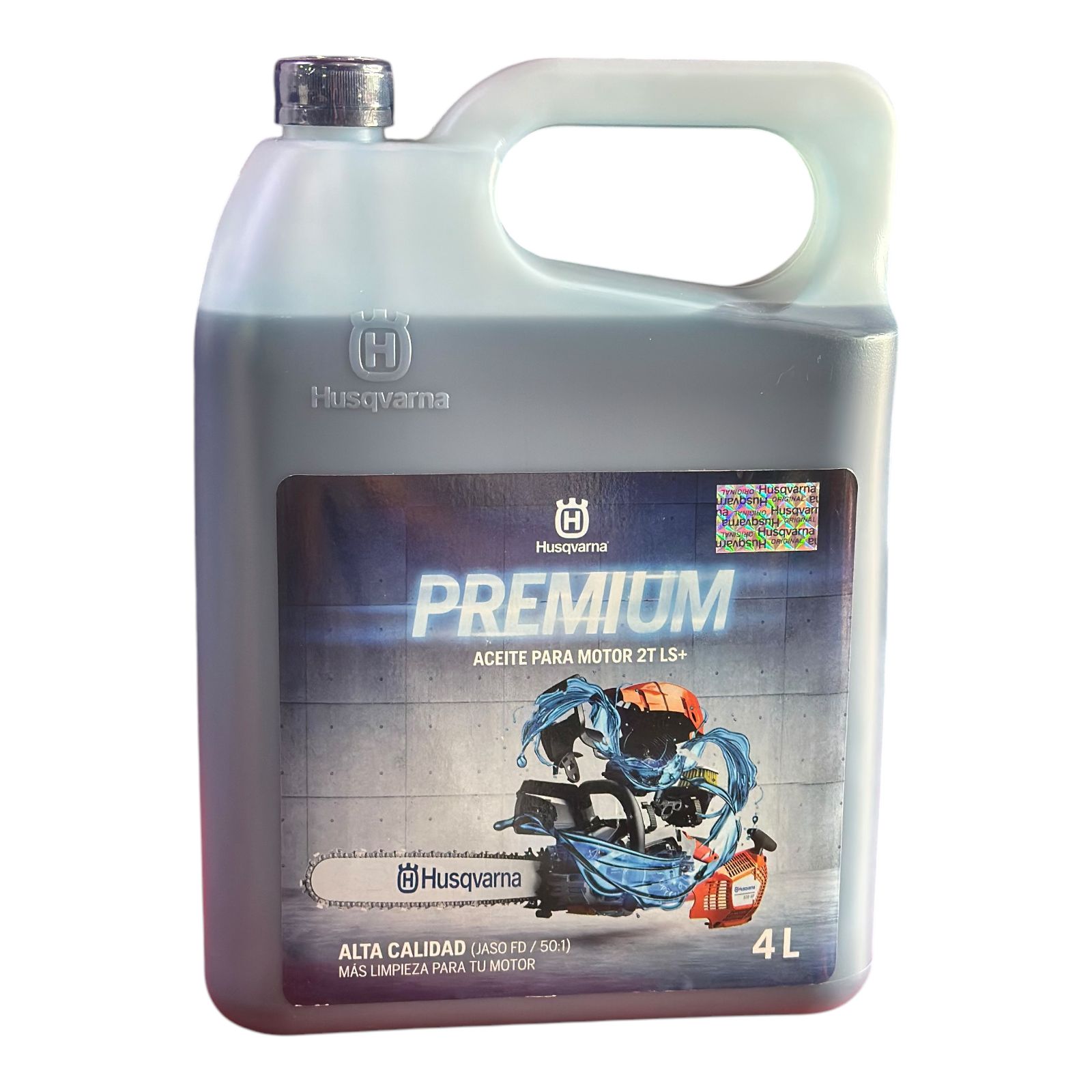 Aceite para motor 2T LS+ de 4L Husqvarna 01