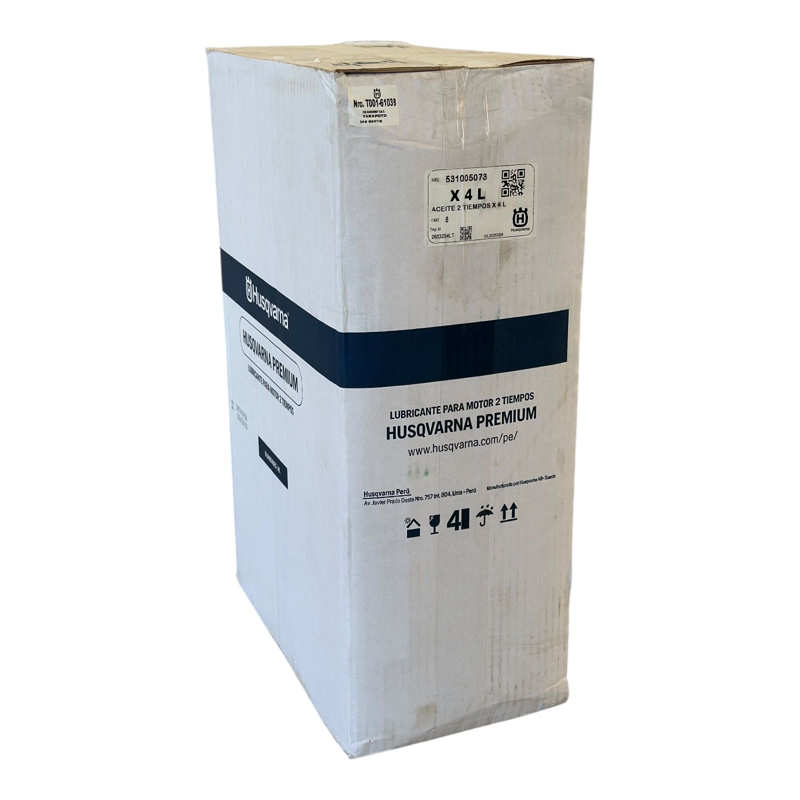 Aceite para motor 2T LS+ de 4L Husqvarna 08