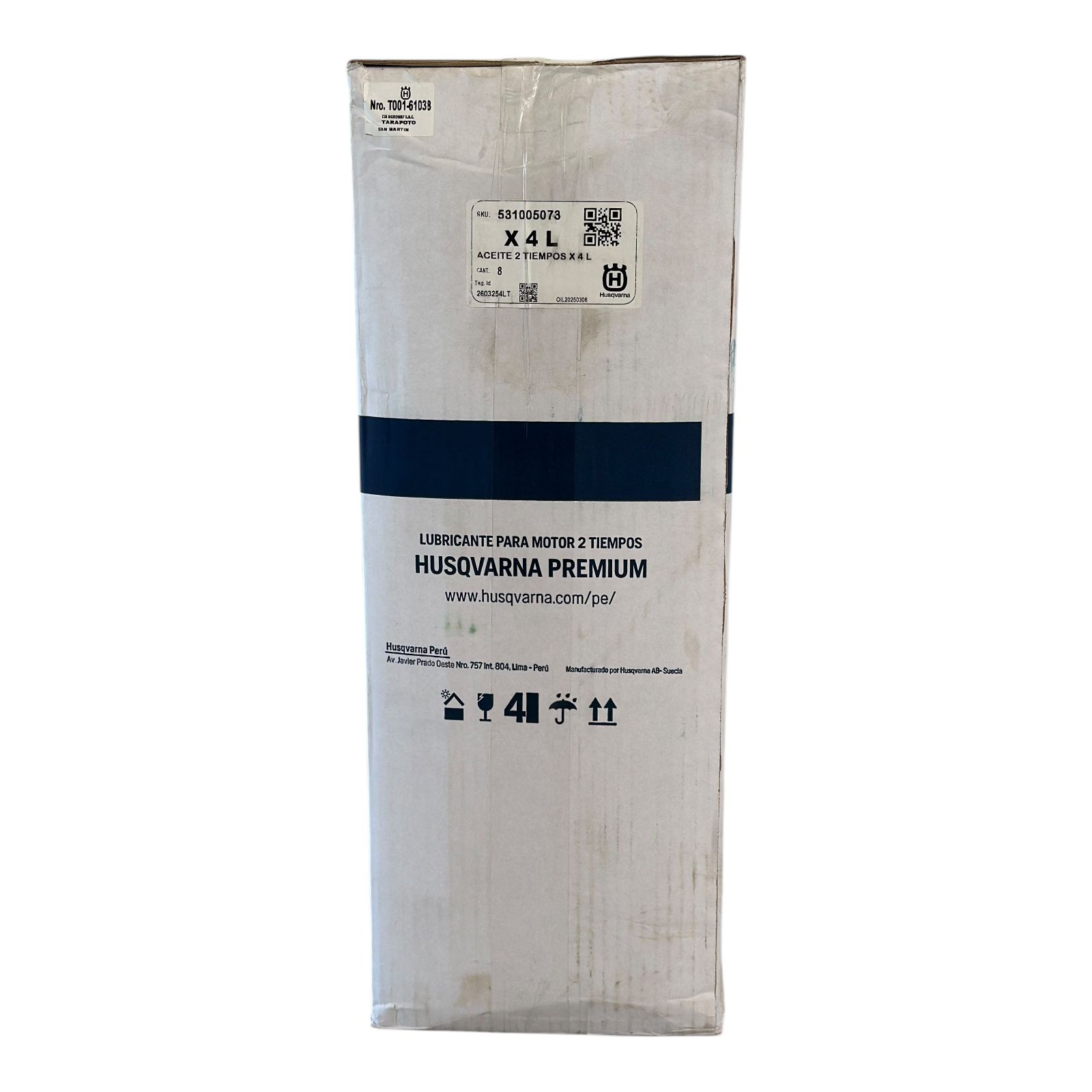 Aceite para motor 2T LS+ de 4L Husqvarna 09