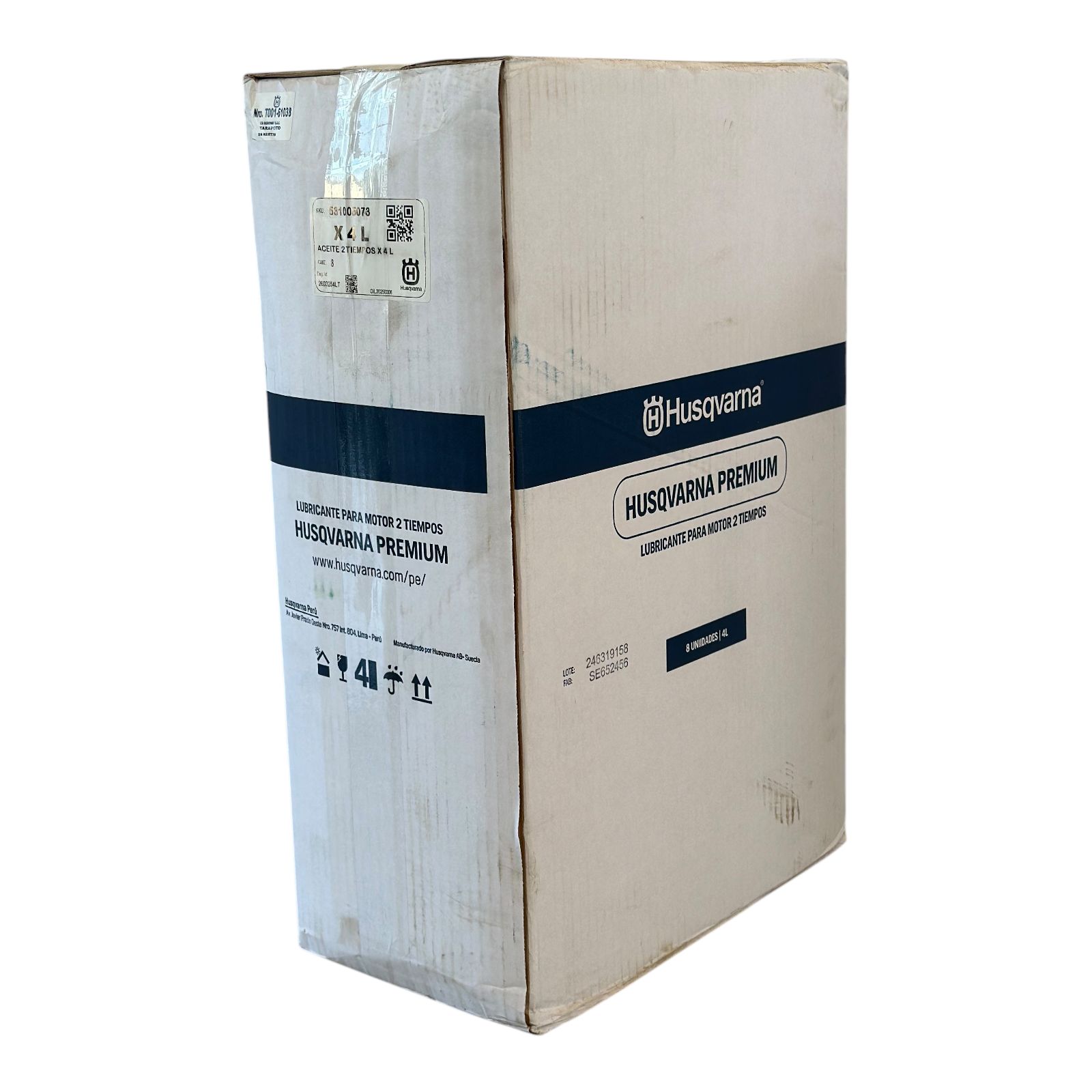 Aceite para motor 2T LS+ de 4L Husqvarna 10